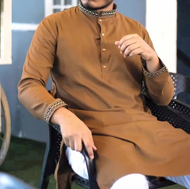 Premium Soft Cotton. Exclusive New Panjabi Design.Stylish and Trendy Panjabi for Men.