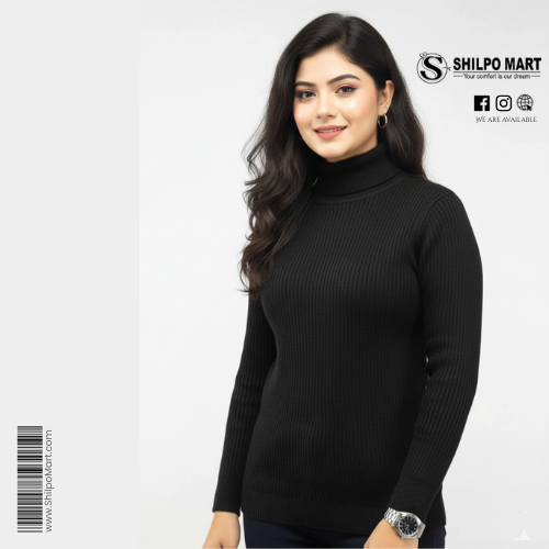 Shilpo Mart Special High Neck Sweater